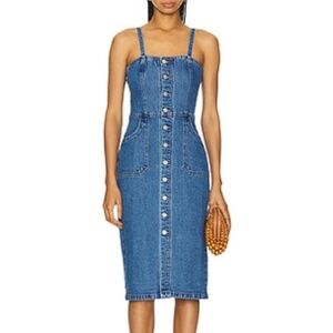 Rolla’s Venice Dress in Organic Vintage Blue